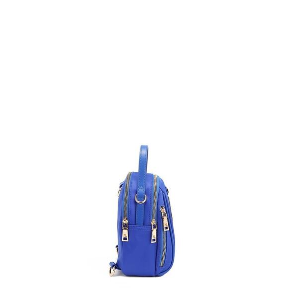 Nicole Lee USA Mini Embroidered Color Patch Adjustable Strap Multi Bag | Pink main image 13